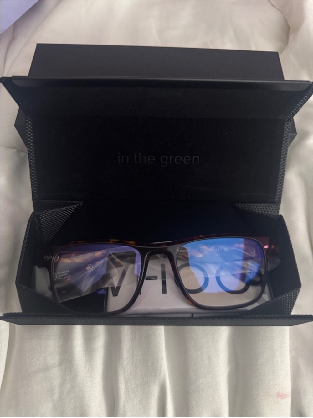 NWT BNIB WHOOP BLUE LIGHT GLASSES - TORTOISE SHELL FRAME